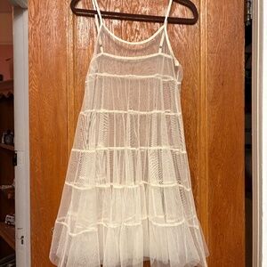 Tulle Overlay Tiered Dress (From Brick Lane in London)